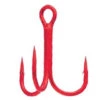 Gamakatsu Treble Hook Round Bend 2X Strong-Red