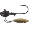 Mr B Roundbend Underspin Swimbait Head Gold Blade 1/2oz