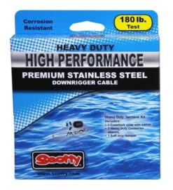 Scotty High Performance Premium Stainless Steel Downrigger Cable