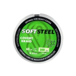 Soft Steel 8X Covert Braided Line - 300yd Spool