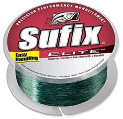 Sufix Elite Green Monofilament Line 330yd Spool