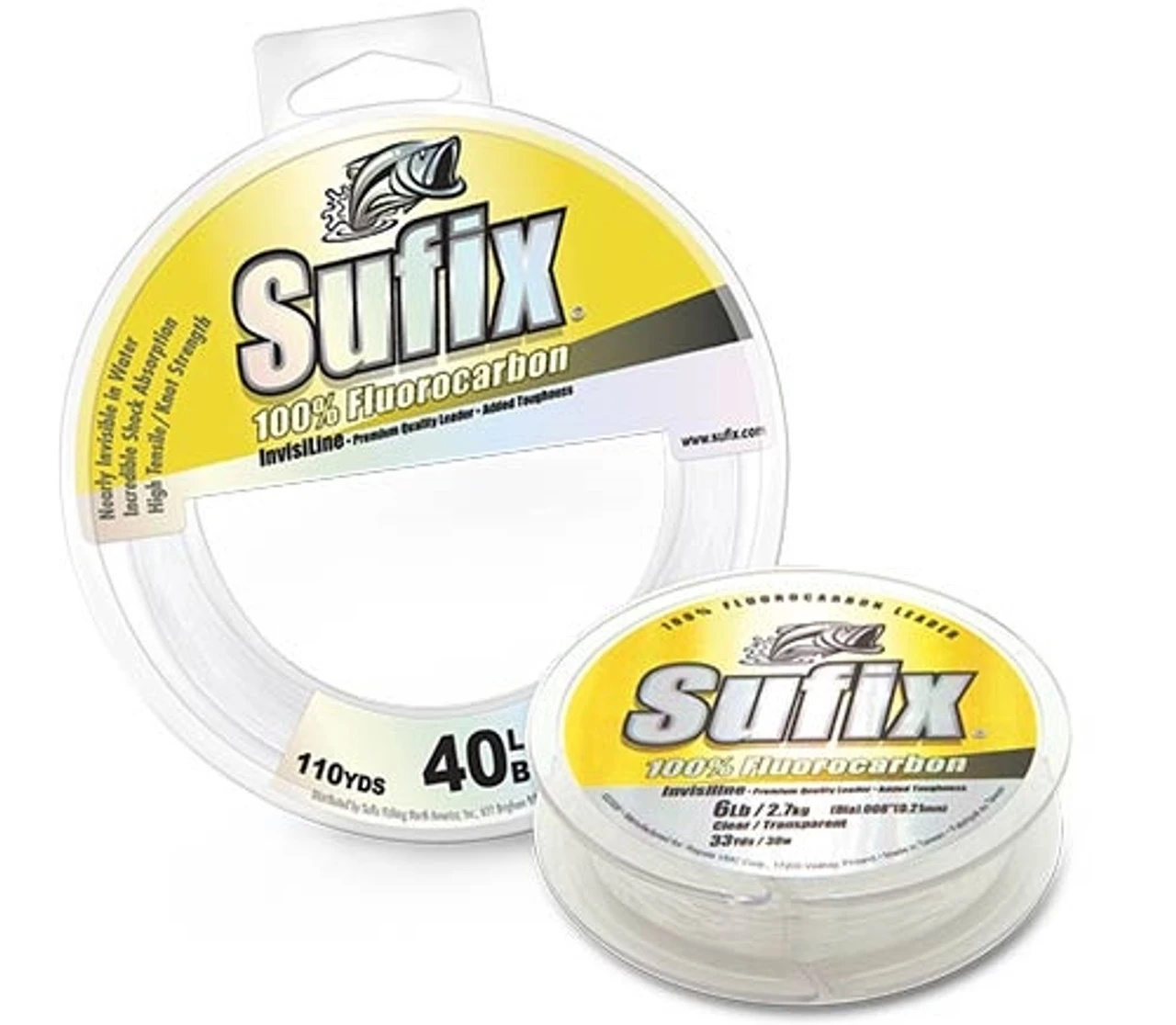 Sufix 100% Fluorocarbon Invisiline Leaders - Image 2