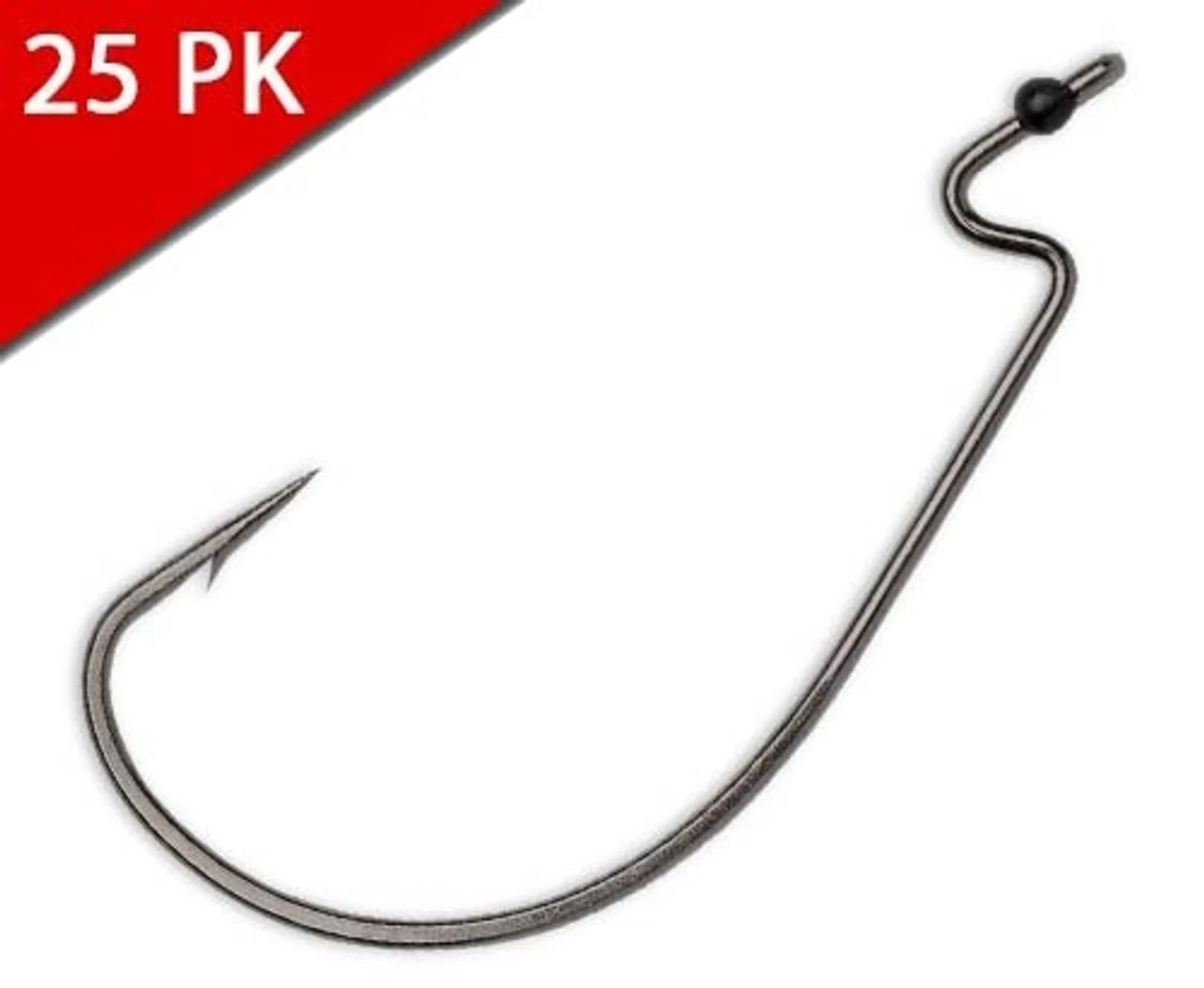 VMC "Ike Approved" Wide Gap Fishing Hooks - 25pk
